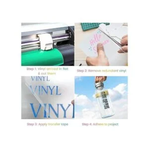 YIZHEN Juego de 12 hojas de vinilo adhesivas permanentes_6