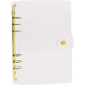 Carpeta personal de PVC transparente A5 6 carpetas de_1