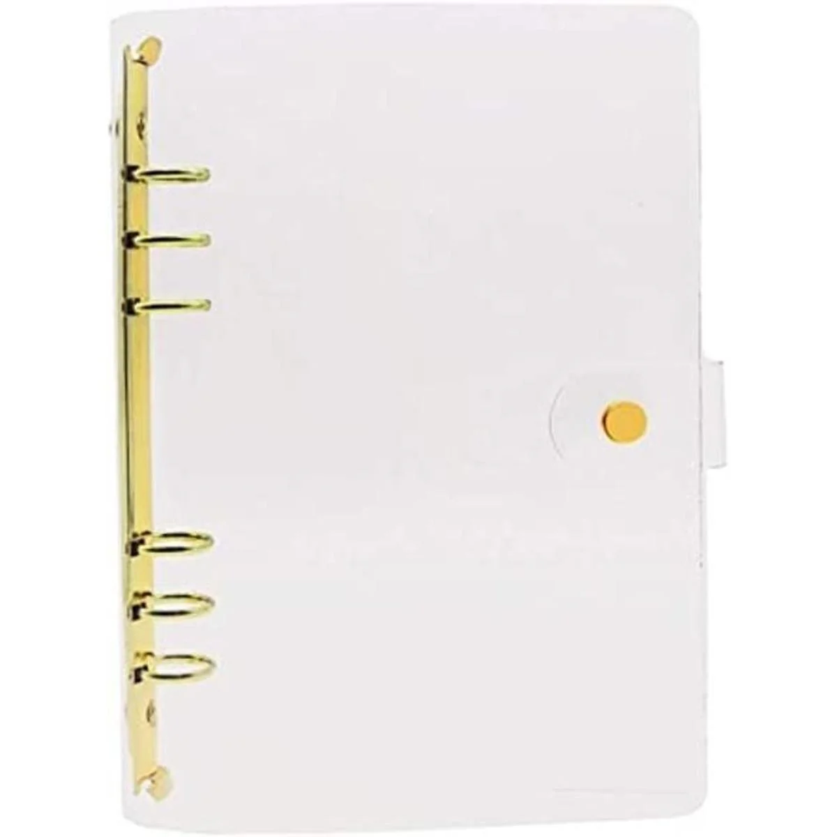 Carpeta personal de PVC transparente A5 6 carpetas de_1