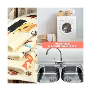 6 paños de cocina suecos mixtos para perros paños de_4