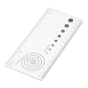 Edtape Herramientas de medición de heridas regla médica_2