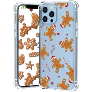 YESPURE Funda de Navidad para iPhone 13 Pro Max diseño_1