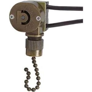 Interruptor de luz de ventilador de techo Zing Ear_1