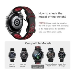 Rubinom Compatible con Samsung Watch 3 Band de 1.57_2