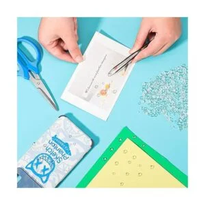 1400 piezas de gotas de agua de rocío adornos de gotas de_5