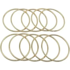 BTYONON 10 anillos de metal de 3.0 in para hacer_1