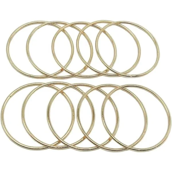 BTYONON 10 anillos de metal de 3.0 in para hacer_1