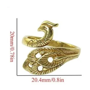 PZRT 2 anillos de ganchillo para tejer con lazo dedal_5