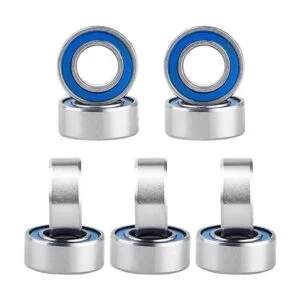 Rodamientos de bolas profesionales de doble goma sellados_2