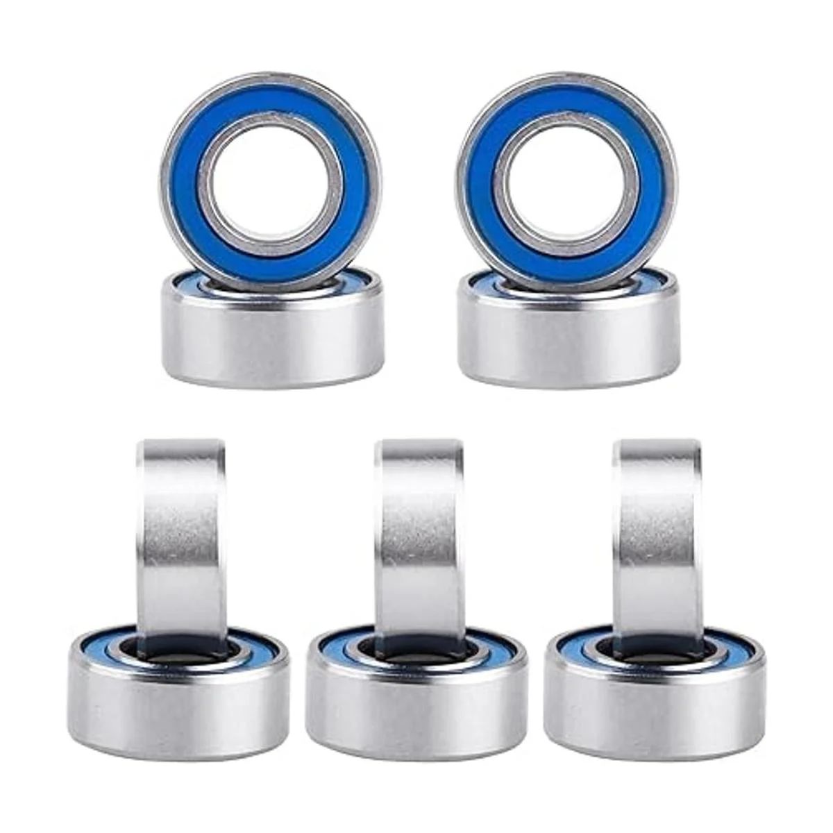 Rodamientos de bolas profesionales de doble goma sellados_2