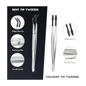 Juego de 2 pinzas con puntas de goma puntas recubiertas_2