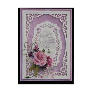 Marco de curvas rectangulares troqueles de metal marcos_4