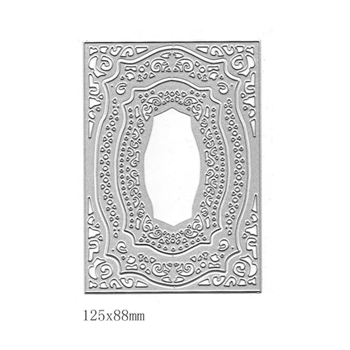 Marco de curvas rectangulares troqueles de metal marcos_2