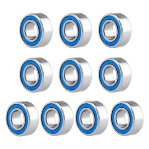 Rodamientos de bolas profesionales de doble goma sellados_3