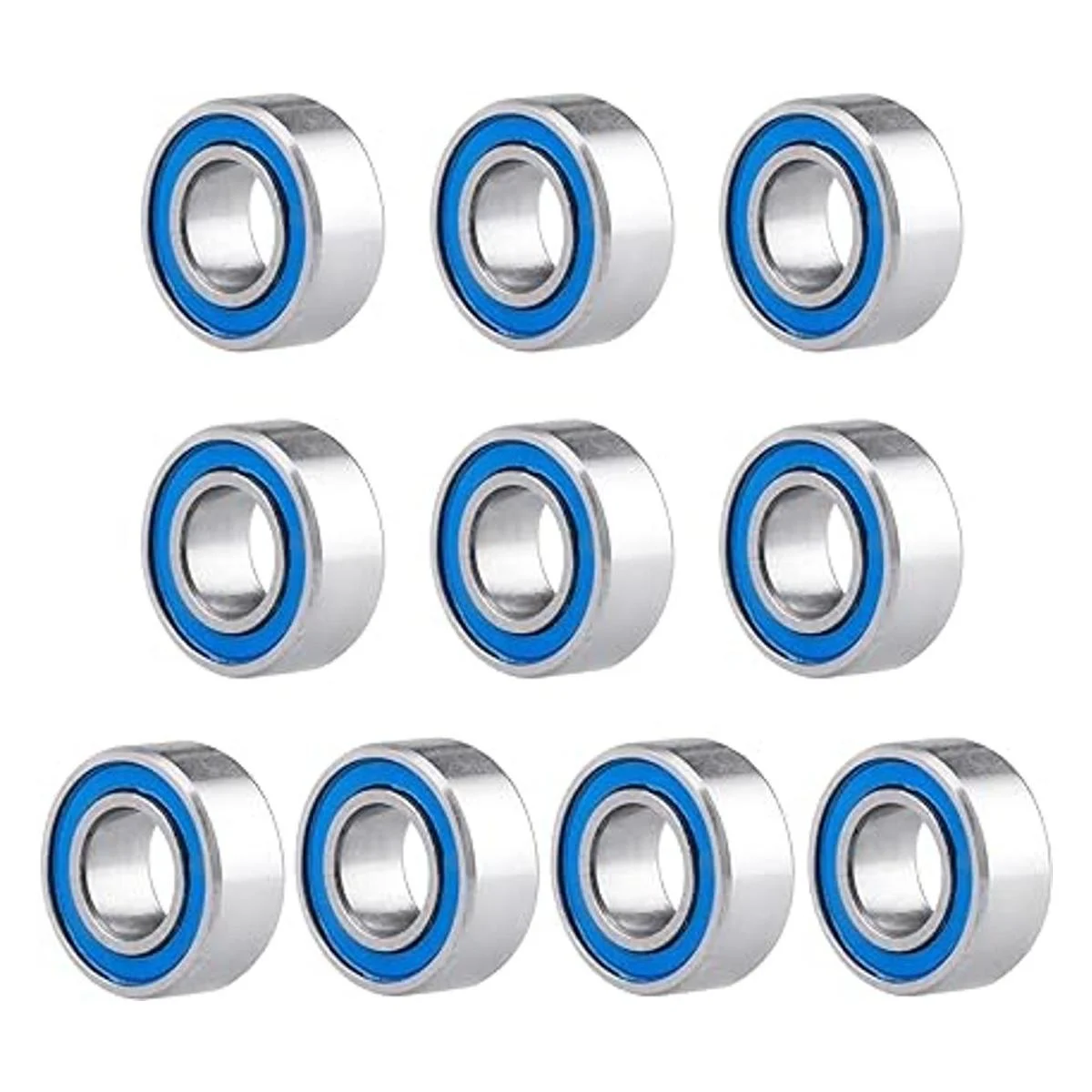 Rodamientos de bolas profesionales de doble goma sellados_3