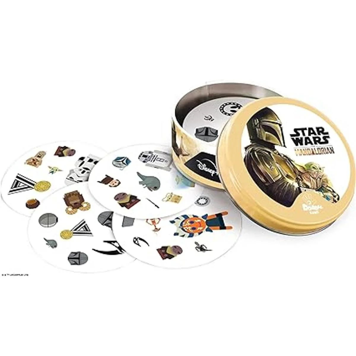 Spot It The Mandalorian Juego de cartas Juego para_4