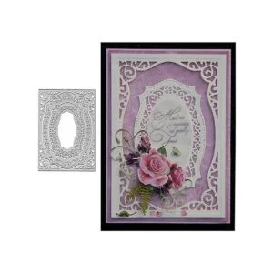 Marco de curvas rectangulares troqueles de metal marcos_5