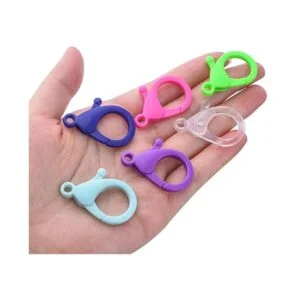 50 cierres de pinza de langosta de plástico duro y 50_6