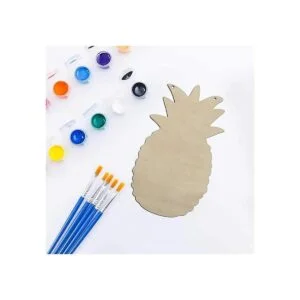 JANOU Placa de madera con forma de piña sin terminar 3_7