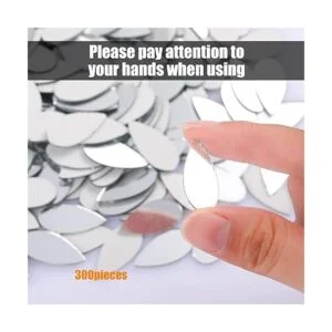 Purpeak Espejos artesanales en forma de lágrima mini_5