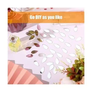 Purpeak Espejos artesanales en forma de lágrima mini_3