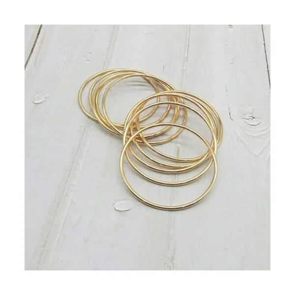 BTYONON 10 anillos de metal de 3.0 in para hacer_4