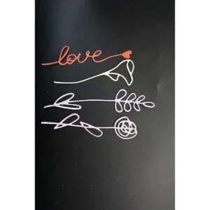 Metal Flowers and Plants Love Cutting DiesFlowering Straw_5