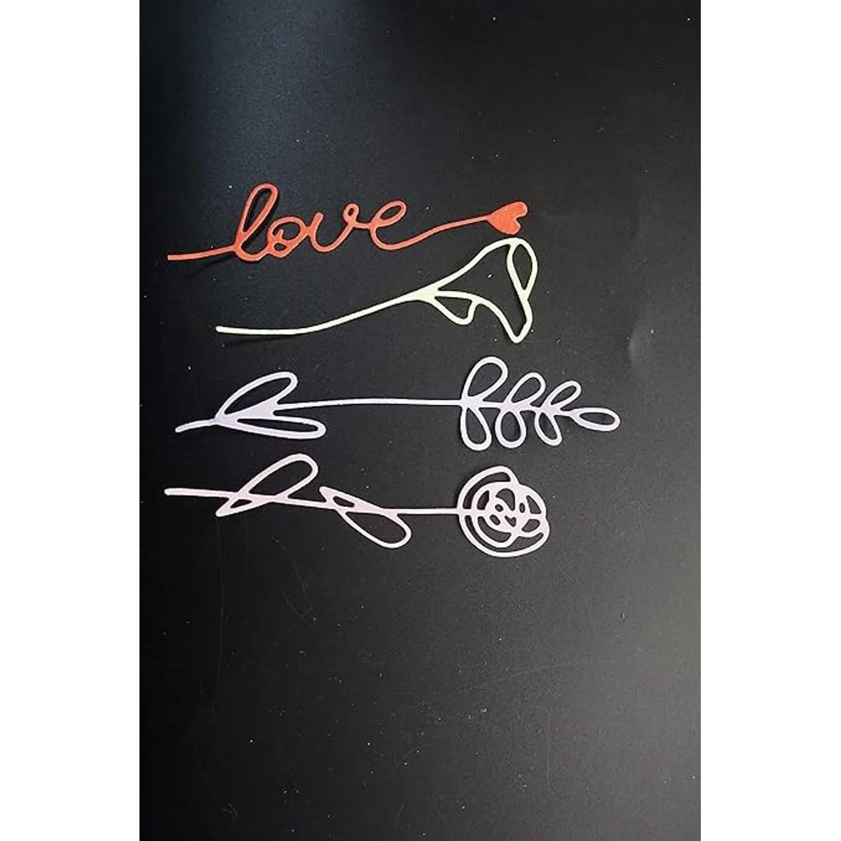 Metal Flowers and Plants Love Cutting DiesFlowering Straw_5