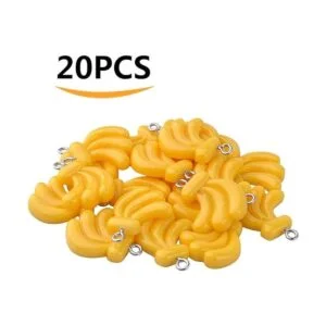 20pcs resina plátano encantos fruta alimentos encanto_2