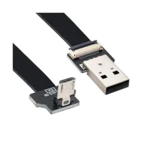 1.6 ft abajo en ángulo USB 2.0 tipo A macho a micro USB_1