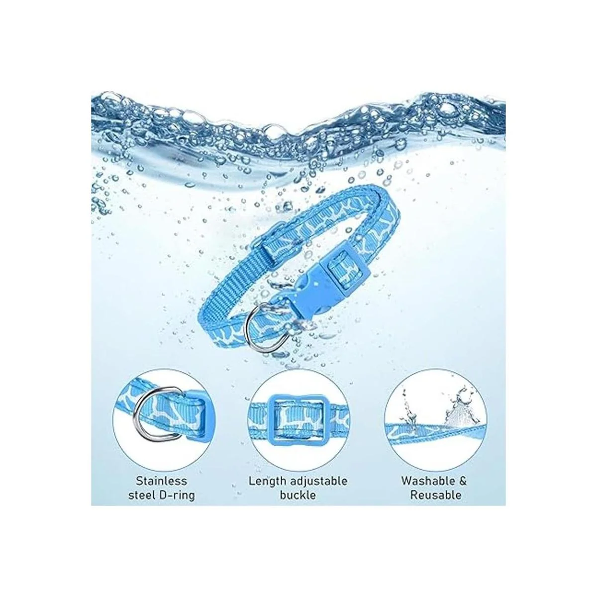 GAMUDA Collares de arena para cachorros Collares de_3