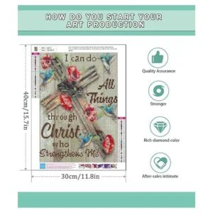 Kits de pintura de diamantes de Cristo para adultos kits_3