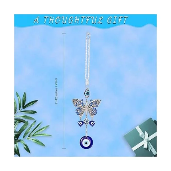 Adorno colgante de mal de ojo azul malvado para espejo_7