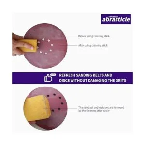 Borrador de limpieza abrasiva de 112 x 112 x 8 pulgadas_2