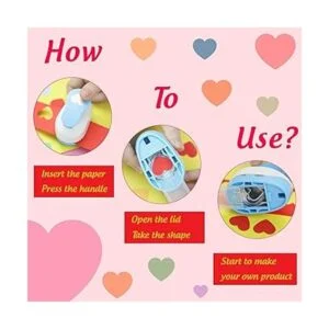 ECOHU Punzones de corazón para manualidades de papel 1_4