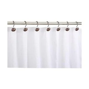 CHICTIE Ganchos para cortina de ducha de bronce_5