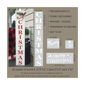 Plantillas de Navidad para pintar sobre madera_3