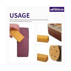 Borrador de limpieza abrasiva de 112 x 112 x 8 pulgadas_4