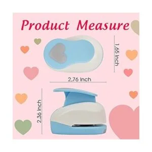 ECOHU Punzones de corazón para manualidades de papel 1_5