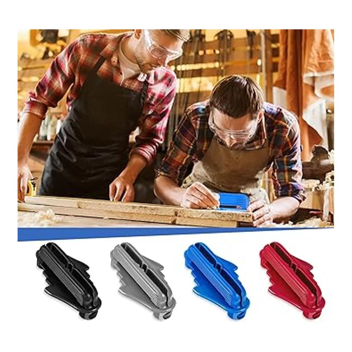 4 Piezas Centro Scriber Línea Scriber Carpintería Marcado_7