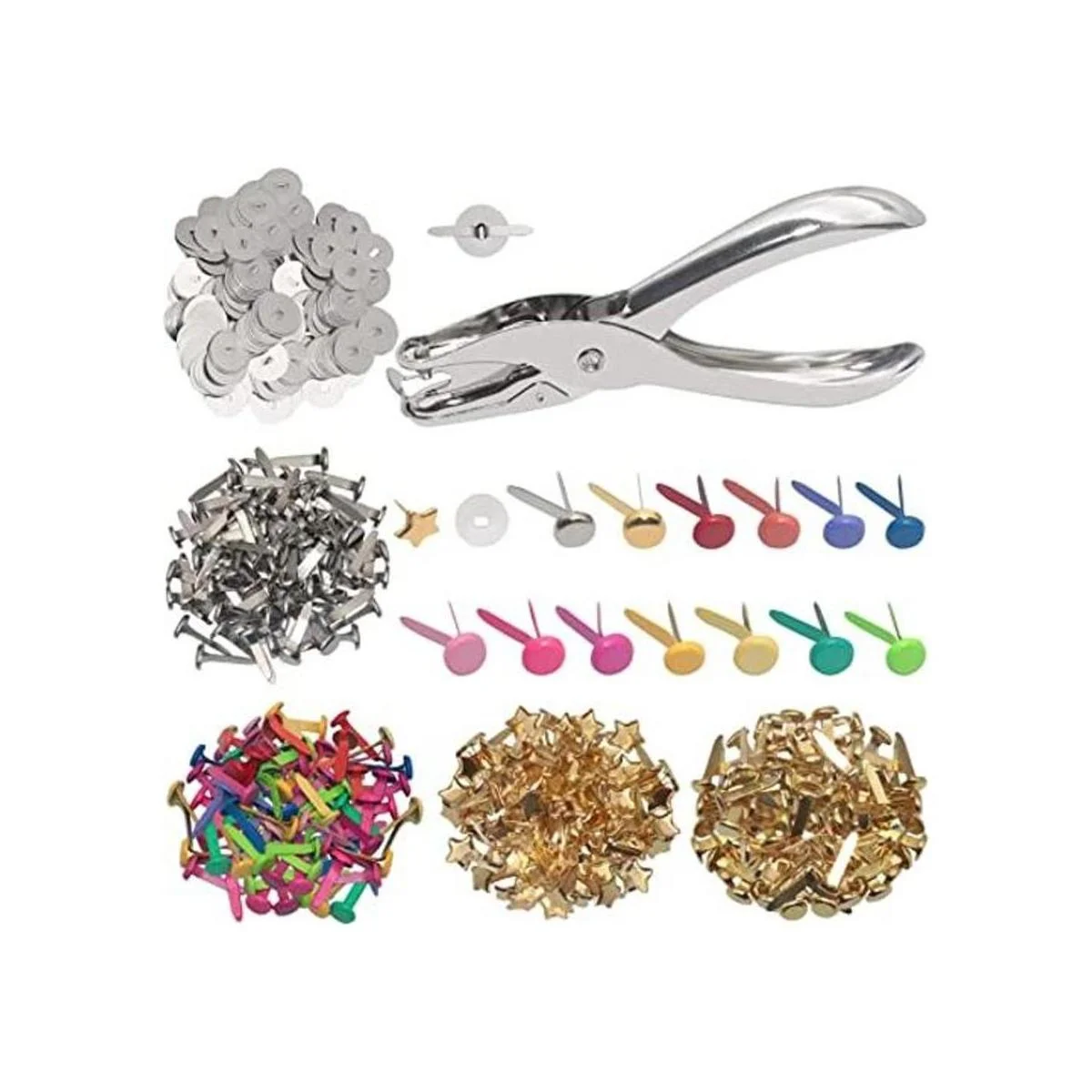 200 piezas de sujetadores de papel mini brads redondos_1