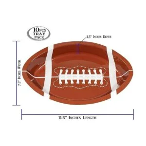 Bandejas de fútbol 10 bandejas de plástico para_4