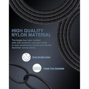 Cargador de teléfono para automóvil cable Lightning de_4