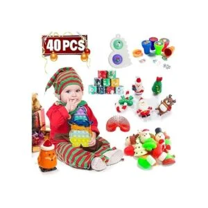 Surtido de juguetes de hoyuelos de Navidad decoraciones_5