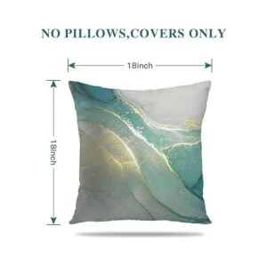 GALMAXS7 Juego de 4 fundas de almohada decorativas con_6