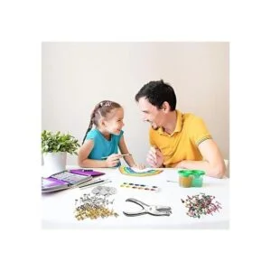 200 piezas de sujetadores de papel mini brads redondos_2