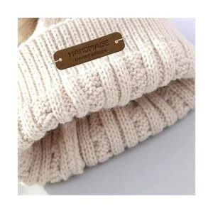 Wenplus 50 Pcs Faux Leather Handmade Tags Labels Handmade_4