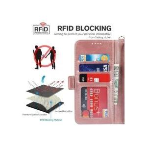 iCoverCase Funda tipo cartera para iPhone 1212 Pro con_3