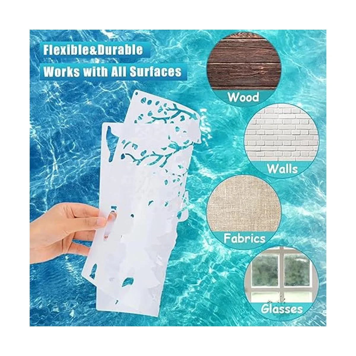 Keeoye 9 plantillas de paisaje forestal montañas ríos_3