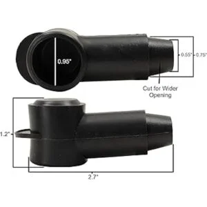 Fastronix Tapones de terminales de perno de 12 pulgada_4